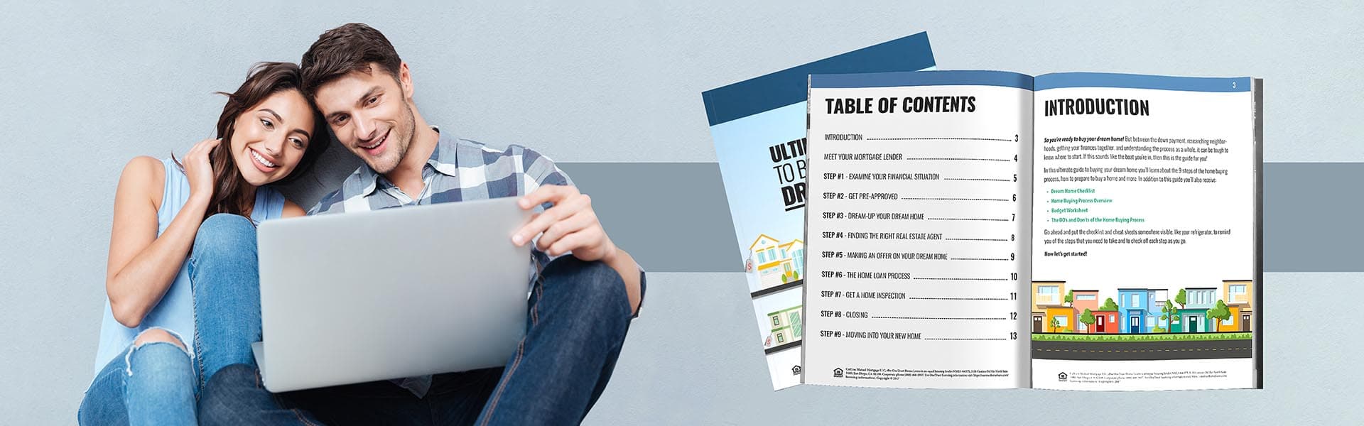 homebuyers guide with happy homebuyers